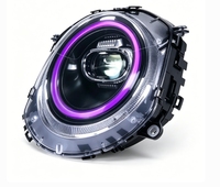 Nouveaux phares RGB 6000K 6000 Lumens 70W Ampoule H4 de remplacement pour Mini Cooper R56/R55/R57/R58 JCW CLUBMAN Cabriolet