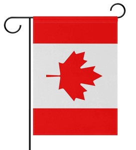 Venta al por mayor Bandera de Canadá pequeñas banderas de jardín canadiense patio porche bandera para decoraciones patrióticas al aire libre - Product Image 1
