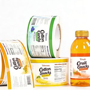 Etiqueta Impermeable de Alta Adhesión para Botellas de Plástico de Agua Potable - Product Image 3