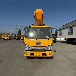 Camion de travail aérien FAW de 36 m équipé d'un élévateur hydraulique, d'une rotation à 360 degrés et de pieds de soutien stables - Product Image 4