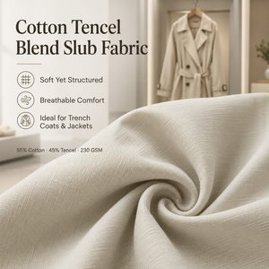 Tela de Mezcla de Algodón y Tencel CEDL, Envío de Muestra Gratuita, Venta Directa de Fábrica de Tela de Mezcla de Tencel, Tela de Algodón y Tencel - Product Image 2