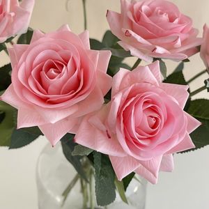 Rosa Artificial Realista de Alta Calidad con Tacto Real, Flores de Rosa Hidratantes para Mesa - Product Image 3