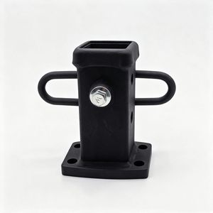 Adaptateur de tube de récepteur de remorque de 2 pouces <span class=keywords><strong>à</strong></span> fixer par boulons avec base et <span class=keywords><strong>anneau</strong></span> universel pour camionnettes - Product Image 1