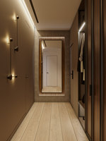 Desain Interior Konsep Apartemen Hotel Mewah Tata Letak 2D CAD Visualisasi Dekorasi Render 3D