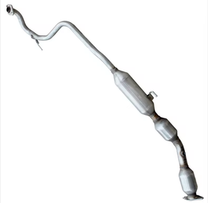 Suministro directo de fábrica Personalización de piezas de automóviles Escape Silenciador de coche Alto flujo para Toyota Prius Silenciador trasero - Product Image 1