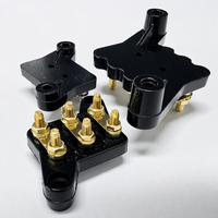 Bloc de connexion moteur TBYT002 48x36 avec vis M4, bornier de moteur électrique pour commande de machine électrique triphasée