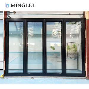 Puerta Plegable Exterior de Aluminio de Alto Rendimiento, Doble Vidrio Aislante, Eficiente Energéticamente e Insonorizada, Puerta de Balcón - Product Image 3