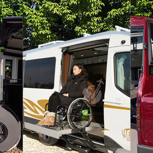 Elevador de silla de ruedas para exteriores, elevador hidráulico eléctrico para furgoneta y coche, mesa elevadora de diseño de tijera Vertical para discapacitados, ancianos y discapacitados - Product Image 2