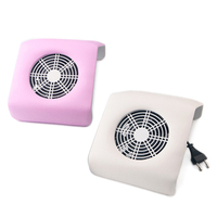 Collecteur de poussière pour ongles de bureau avec ventilateur puissant pour équipement de manucure en gel acrylique et utilisation sur table de salon de beauté