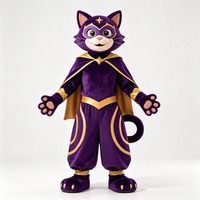 Costumes de Mascotte Haut de Gamme : Tenues de Chatons Magiques Personnalisables pour Spectacles sur le Thème du Chat
