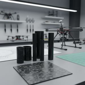 Lámina de Fibra de Carbono CNC de 3k y 0.35mm-10mm de Espesor, Directo de Fábrica SY - Product Image 3