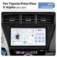 MEKEDE X10 X20 X30 X40 Head Unit Mobil Android 2K Kipas Pendingin Car-play DSP Navigasi untuk Toyota Prius Plus V Alpha 2012-2017