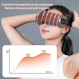 可充电智能蓝牙音乐3D眼部按摩器，带加热眼部护理振动按摩器放松眼部肌肉 - Product Image 4