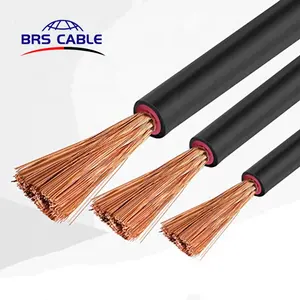 1/0 4/0 AWG Flex Welding Cable Silicone Rubber Cable For Welding