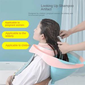 Cuenco de champú de lavado inflable médico portátil para ancianos y discapacitados - Product Image 5