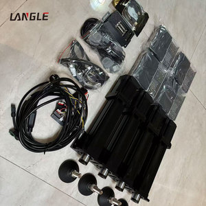 Tout nouveau cockpit de simulation de course à quatre axes en aluminium de 60 mm, plateforme de mouvement, kit G-force à quatre axes, plage de déplacement de 60 mm. - Product Image 4