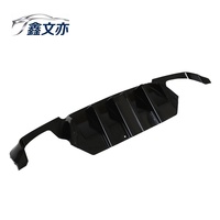 Diffuseur arrière style M5 amélioré intégré avec LED carrées pour BMW Série 5 F10 M5 2010-2016