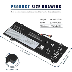 L18M4PF4 50Wh Laptop <b>Battery</b> Replacement Wholesale Bulk for Lenovo Xiaoxin Air 14 2019 CE RoHS Dual IC Protection - Product Image 3