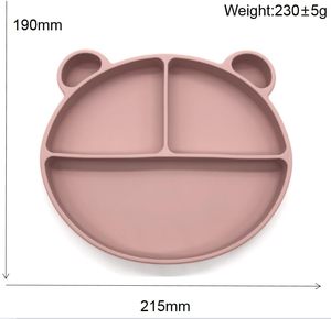 Set de Alimentación para Bebés de Silicona de Grado Alimenticio, Diseño de Dibujos Animados, 0-12 Meses, Libre de BPA, Resistente al Calor, con Ventosa, Babero, Cuchara y Plato - Product Image 5