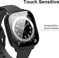 Étui rigide en PC pour Xiaomi Redmi Watch 3 Active, coque de protection 5 4, pare-chocs, protection d'écran en verre trempé pour Redmi Watch 6 Lite