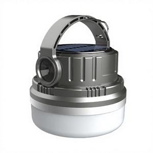 Linterna LED Solar XINSITE para Camping, Recargable, Lámpara para Tienda de Campaña, Ventilador, Gancho para Colgar, Linterna SOS, Material ABS para Uso Residencial - Product Image 4