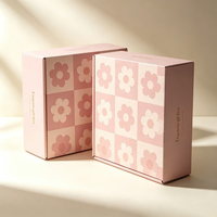 Boîte d'expédition en gros avec finition mate laminée pour vêtements, boîte de transport pour vêtements d'enfants, chaussettes et sous-vêtements