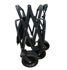 Uni-silenzioso doppio freno portatile pieghevole pic-nic Wagon rimorchio giardino e spiaggia all'aperto carrello da campeggio FW100 struttura chiusa - Product Image 6