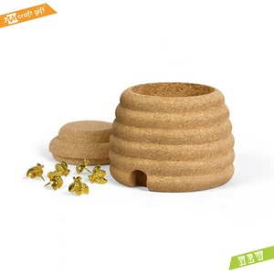 Đồ Chơi Sáng Tạo Tự Nhiên Nút Chai Hive Và 6 Vàng Bee Đẩy Pins - Product Image 2