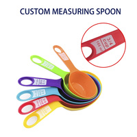 Set di Cucchiai Dosatori in Plastica Personalizzati, Utensili da Cucina con Servizio di Stampaggio a Iniezione Plastica