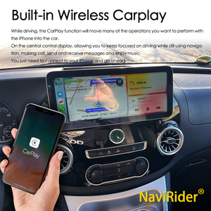 Radio de Coche 2Din de 256 GB y 12,3 Pulgadas con Pantalla Android 13 y Carplay para <span class=keywords><strong>Mercedes</strong></span> Benz <span class=keywords><strong>Vito</strong></span> 116 2016, Estéreo, GPS, Navegación, Reproductor de Video DSP - Product Image 4