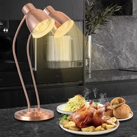 Lampe chauffante rétractable Sunmax colorée pour la restauration, chauffe-plats de plafond pour cuisine, buffet, hôtel, restaurant, en acier inoxydable, 250W-1000W