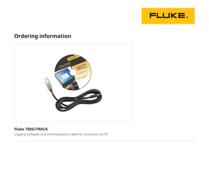 Logiciel d'enregistrement de données 700G/TRACK et câble USB pour manomètres de test 700G, enregistrement en temps réel, export, configuration à distance 700G/TRACK Fl - Product Image 3