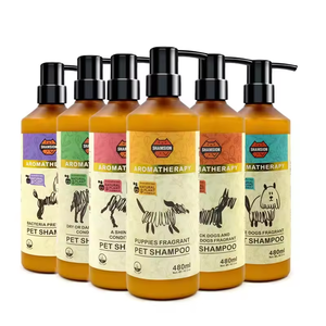 Personnalisé OEM gallon biologique <span class=keywords><strong>Anti</strong></span> <span class=keywords><strong>démangeaison</strong></span> blanchissant <span class=keywords><strong>chien</strong></span> corps lavage douche bain nettoyage 480ml Gel chat shampooing <span class=keywords><strong>pour</strong></span> animaux de compagnie - Product Image 1