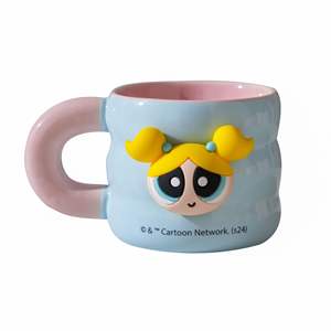 Tasse à Café en Céramique Magnétique, Joli Mug Fille, Tasse d'Eau de Dessin Animé - Product Image 5
