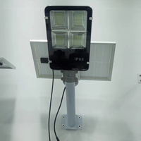 Réverbère mené solaire imperméable extérieur ultra lumineux du panneau Ip67 Ip 65 de 300 w 300watts 300watts 300watts avec la télécommande