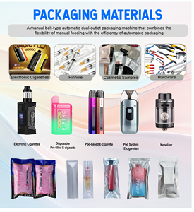Machine <span class=keywords><strong>d</strong></span>'emballage automatique pour sachets préformés à fermeture éclair et rubans correcteurs - Product Image 2