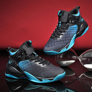 Chaussures de marche respirantes de style basketball 2026 avec empeigne en maille et lacets, chaussures de marque personnalisables - Product Image 3