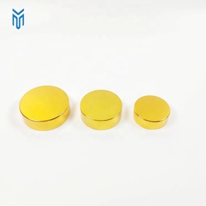 Chiusure all'ingrosso 32mm 37mm 44mm tappi placcato oro coperchi per Capsule vaso di vetro vitaminico - Product Image 2