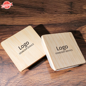 Quadrato 3oz 4oz 6oz 8oz 11oz barattoli di candela di vetro decorativo contenitore di candela di vetro con coperchio quadrato - Product Image 4