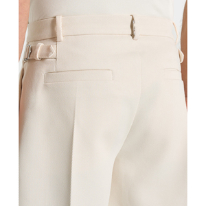 Pantaloncini <span class=keywords><strong>Bermuda</strong></span> da <span class=keywords><strong>Uomo</strong></span> Personalizzati con Pieghe, Gamba Larga, Lunghezza Media, con Regolazione Posteriore per Pendolarismo Urbano e Uscite nel Weekend - Product Image 5
