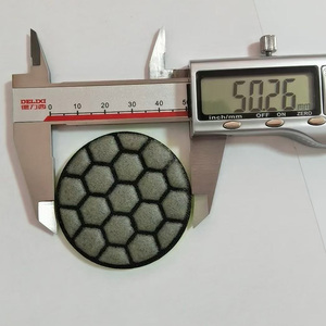 2 in 50mm pietra levigatura a secco tampone di lucidatura diamante per marmo pietra di quarzo piccoli tamponi di lucidatura pietra di macinazione strumento di macinazione - Product Image 3