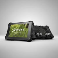 Tablet PC Industrial Resistente de 7 Pulgadas con Linux Yocto, IP67 Impermeable, 4G, GPS, Canbus, Ethernet, 2.0GHz Quad Core, 3+32GB, OEM, ODM