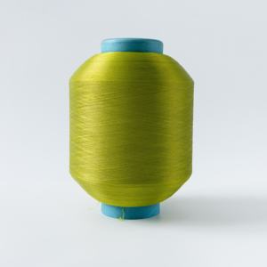 Multiple Specifications Low MOQ Dyed 2075 3075 4075 Core Spun Polyester Single Covered <b>Spandex</b> <b>Yarn</b> for Knitting & Weaving Socks - Product Image 1