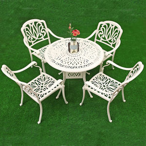 थोक आउटडोर डाइनिंग सेट चीन की शीर्ष दस सूनी हुई लोहे की शादी की कुर्सी - Product Image 6