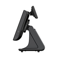 Terminal de point de vente tactile Fast Checkout B15 15,6 pouces, processeur quadricœur, stockage 256 Go, système d'exploitation Windows/Android/Linux, NFC, Bluetooth, aluminium