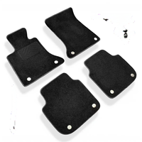 Tapis de sol de voiture en velours nylon noir de luxe, imperméables, antidérapants, épaisseur 10 mm, pour la plupart des voitures
