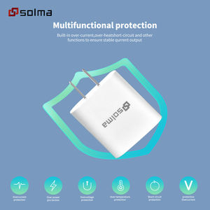 Adaptador de carga rápida de EE. UU. 65W Cargador de pared USB delgado con marca ETL FCC - Product Image 4