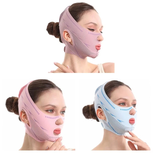 Bandeau de maintien facial élastique en Spandex respirant personnalisé pour le sport, idéal pour l'extérieur et le sport quotidien de nuit - Product Image 1