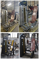 Machine de musculation professionnelle Cheernin pour presse à épaules inclinée, robuste, avec sélecteur de poids, pour entraînement des deltoïdes, idéale pour centre de fitness, soudée robotiquement