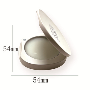 Estuche de Perfume Sólido Recargable Magnético Vacío, Personalizado con Logotipo Grabado, de Aleación de Zinc Antigua Plateada, OEM ODM - Product Image 5